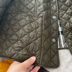 Burberry lightweight jacket, Hunter green, XL
